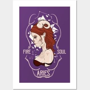 Zodiac Signs: Aries - The Ram Posters and Art